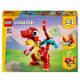 LEGO CREATOR 31145 DRAGO ROSSO ETA 6 